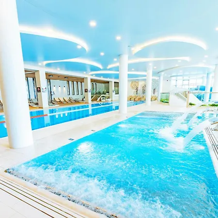 Horyzont Apartamenty -Polanki Aqua- Strefa Spa Z Basenem I Fitness Studio, Prywatny Garaz Kolobrzeg Exterior photo