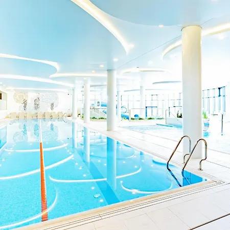 Horyzont Apartamenty -Polanki Aqua- Strefa Spa Z Basenem I Fitness Studio, Prywatny Garaz Kolobrzeg Exterior photo