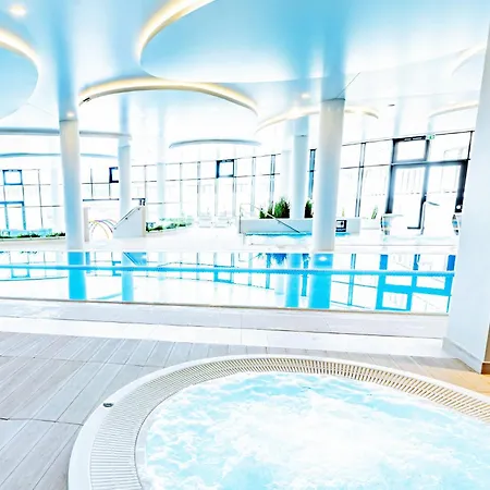Horyzont Apartamenty -Polanki Aqua- Strefa Spa Z Basenem I Fitness Studio, Prywatny Garaz Kolobrzeg Exterior photo