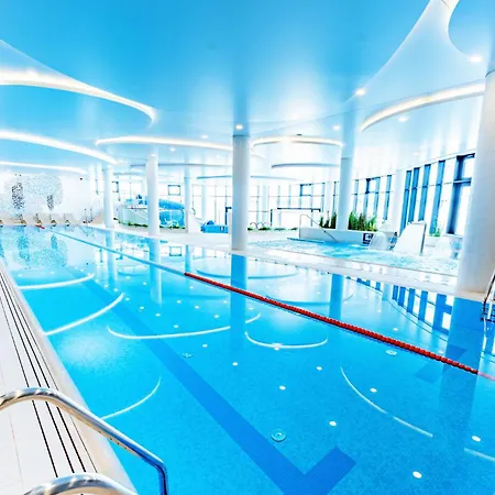 Horyzont Apartamenty -Polanki Aqua- Strefa Spa Z Basenem I Fitness Studio, Prywatny Garaz Kolobrzeg Exterior photo