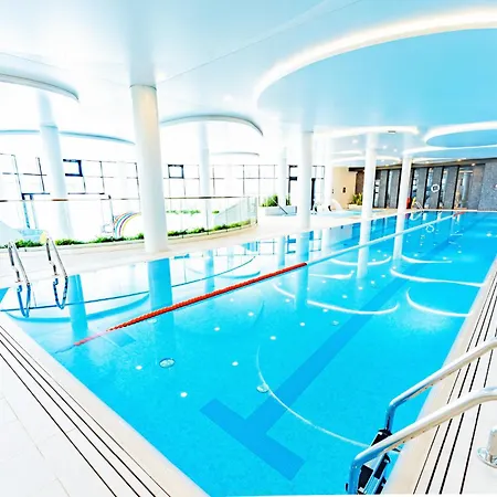 Horyzont Apartamenty -Polanki Aqua- Strefa Spa Z Basenem I Fitness Studio, Prywatny Garaz Kolobrzeg Exterior photo