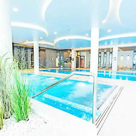 Horyzont Apartamenty -Polanki Aqua- Strefa Spa Z Basenem I Fitness Studio, Prywatny Garaz Kolobrzeg Exterior photo